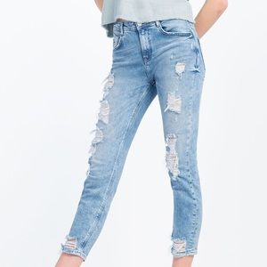 Zara Cigarette Jeans